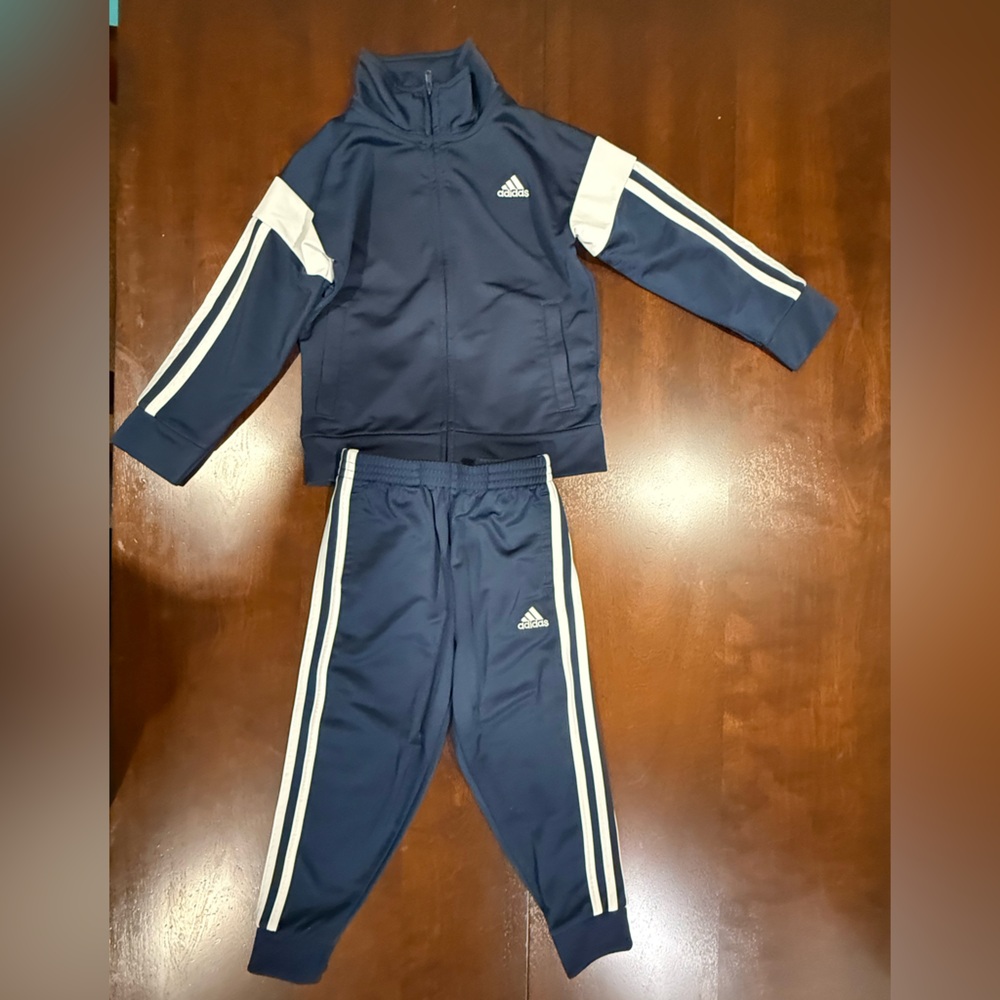 Adidas Navy Jacket with Matching pants